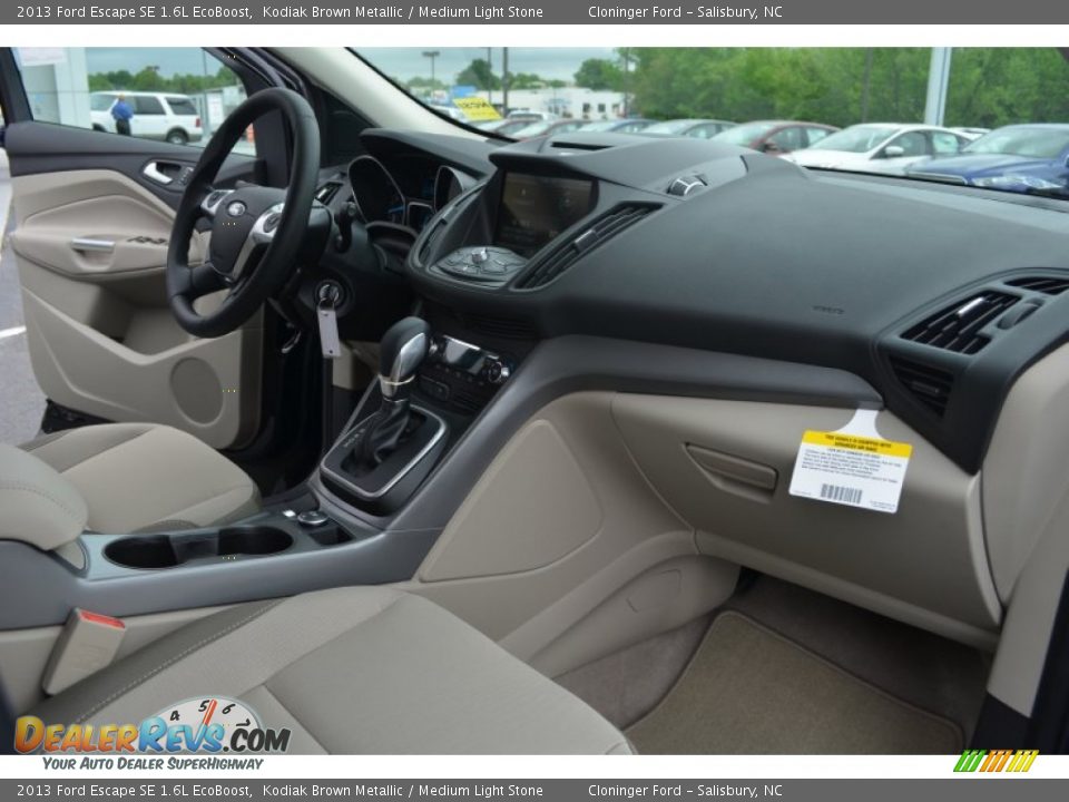 2013 Ford Escape SE 1.6L EcoBoost Kodiak Brown Metallic / Medium Light Stone Photo #15