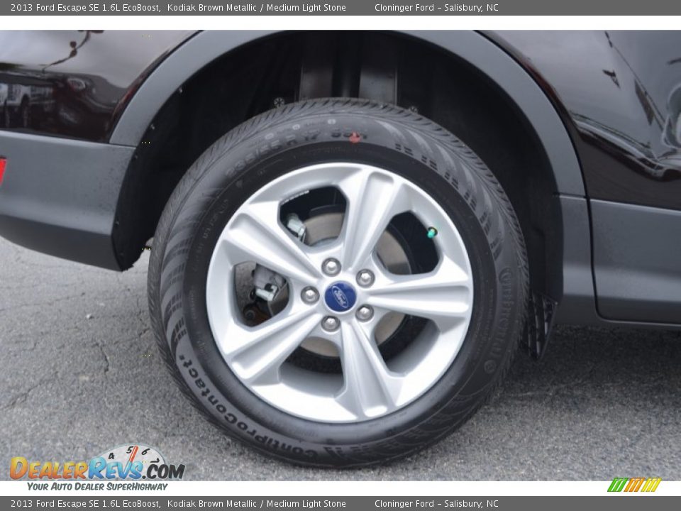 2013 Ford Escape SE 1.6L EcoBoost Kodiak Brown Metallic / Medium Light Stone Photo #18