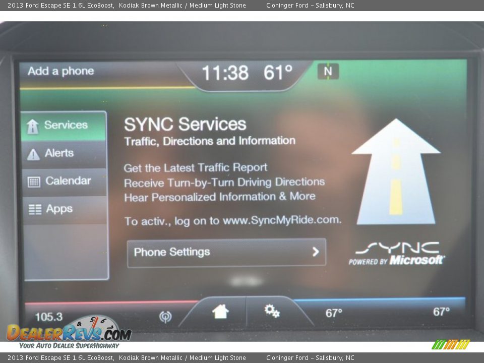 2013 Ford Escape SE 1.6L EcoBoost Kodiak Brown Metallic / Medium Light Stone Photo #29