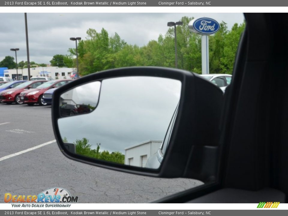 2013 Ford Escape SE 1.6L EcoBoost Kodiak Brown Metallic / Medium Light Stone Photo #35