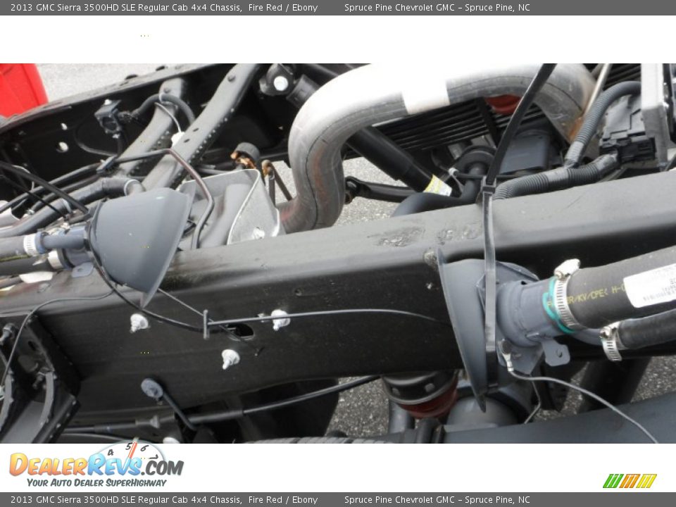 2013 GMC Sierra 3500HD SLE Regular Cab 4x4 Chassis Fire Red / Ebony Photo #11