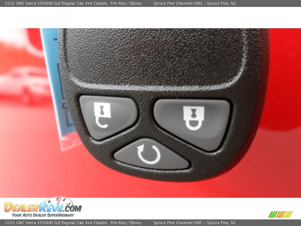 2013 GMC Sierra 3500HD SLE Regular Cab 4x4 Chassis Fire Red / Ebony Photo #13