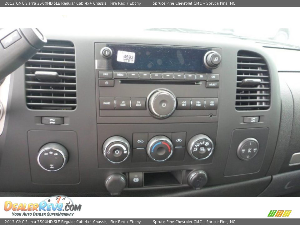 2013 GMC Sierra 3500HD SLE Regular Cab 4x4 Chassis Fire Red / Ebony Photo #18