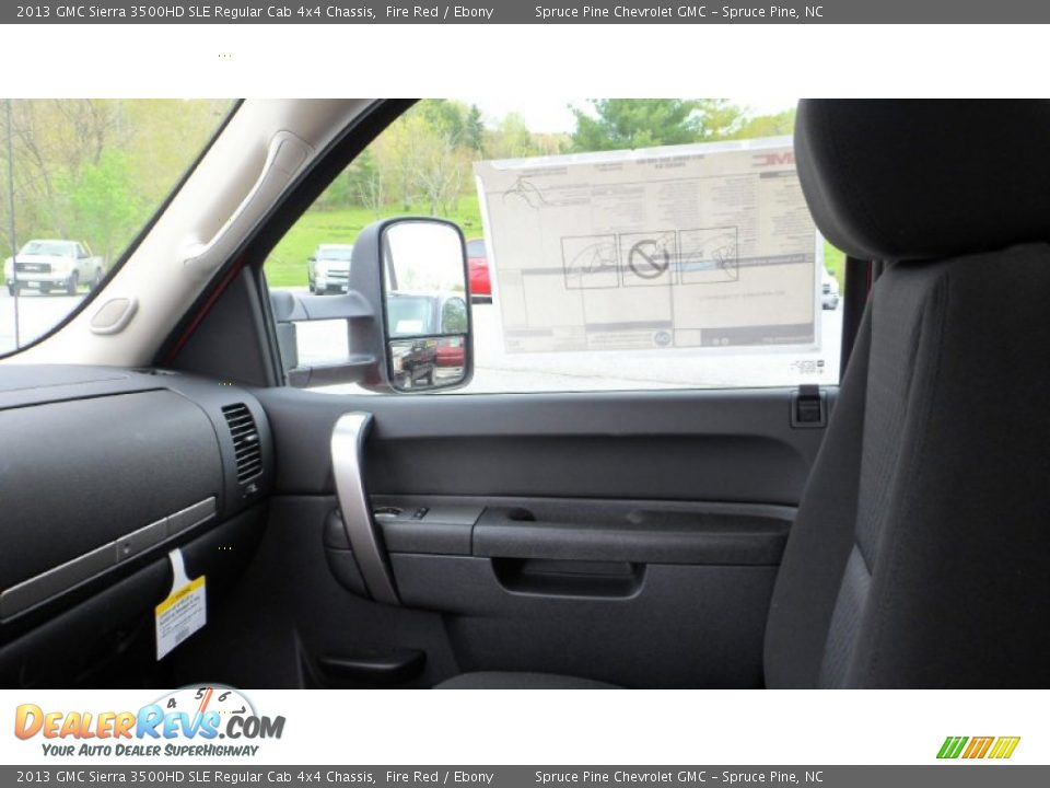 2013 GMC Sierra 3500HD SLE Regular Cab 4x4 Chassis Fire Red / Ebony Photo #19