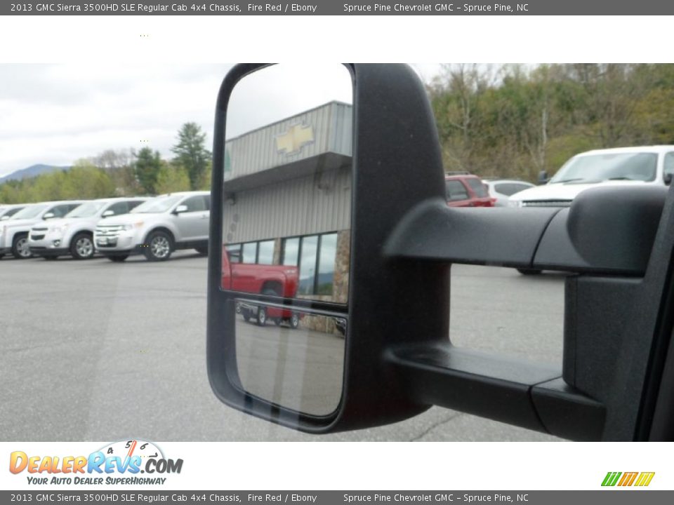 2013 GMC Sierra 3500HD SLE Regular Cab 4x4 Chassis Fire Red / Ebony Photo #24