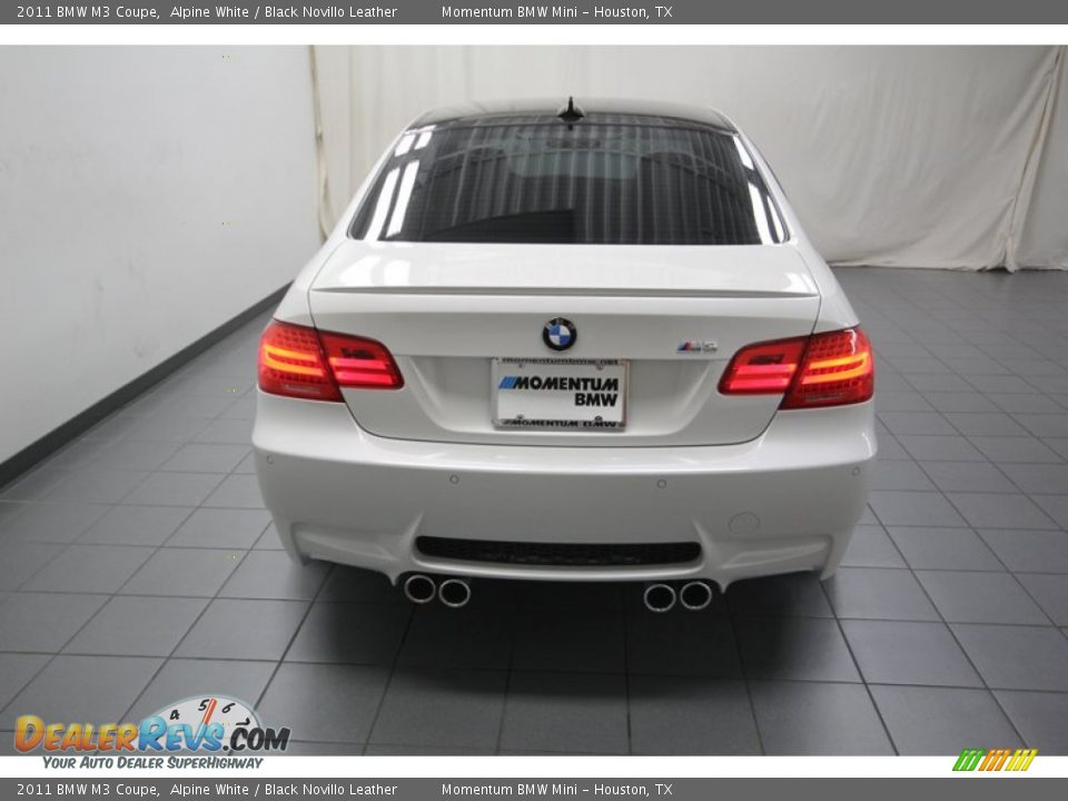 2011 BMW M3 Coupe Alpine White / Black Novillo Leather Photo #12