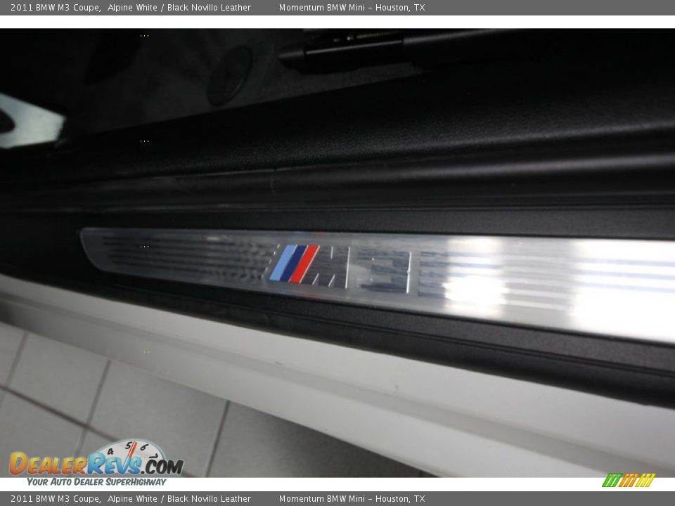 2011 BMW M3 Coupe Alpine White / Black Novillo Leather Photo #17