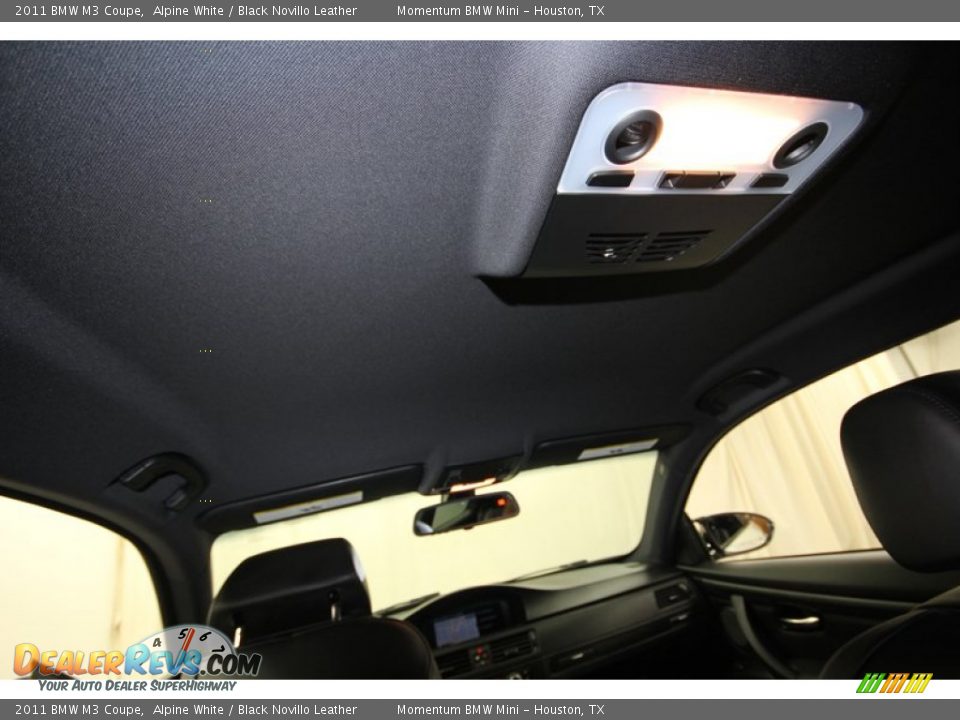 2011 BMW M3 Coupe Alpine White / Black Novillo Leather Photo #32