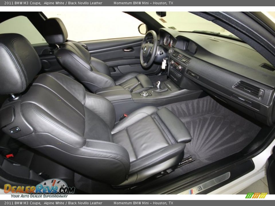 2011 BMW M3 Coupe Alpine White / Black Novillo Leather Photo #35