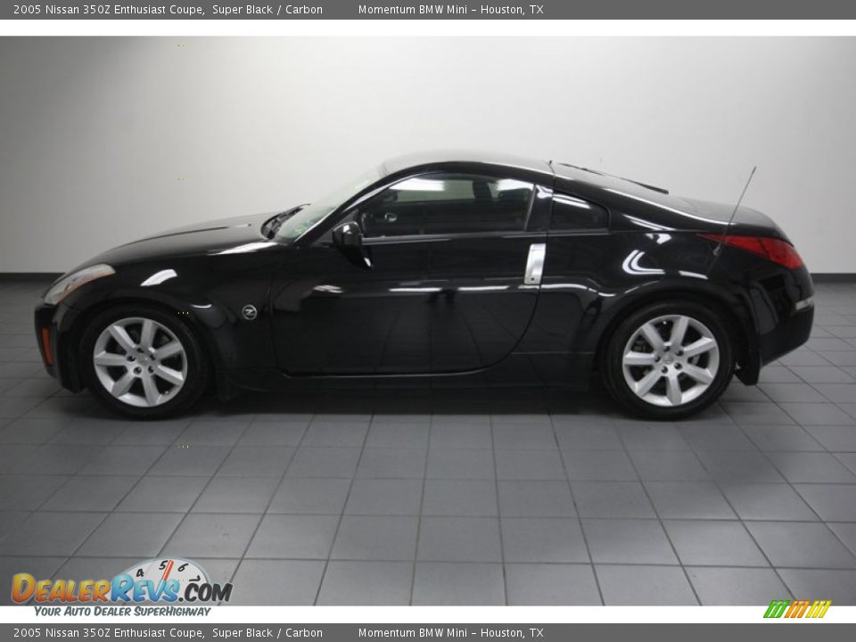 Super Black 2005 Nissan 350Z Enthusiast Coupe Photo #2
