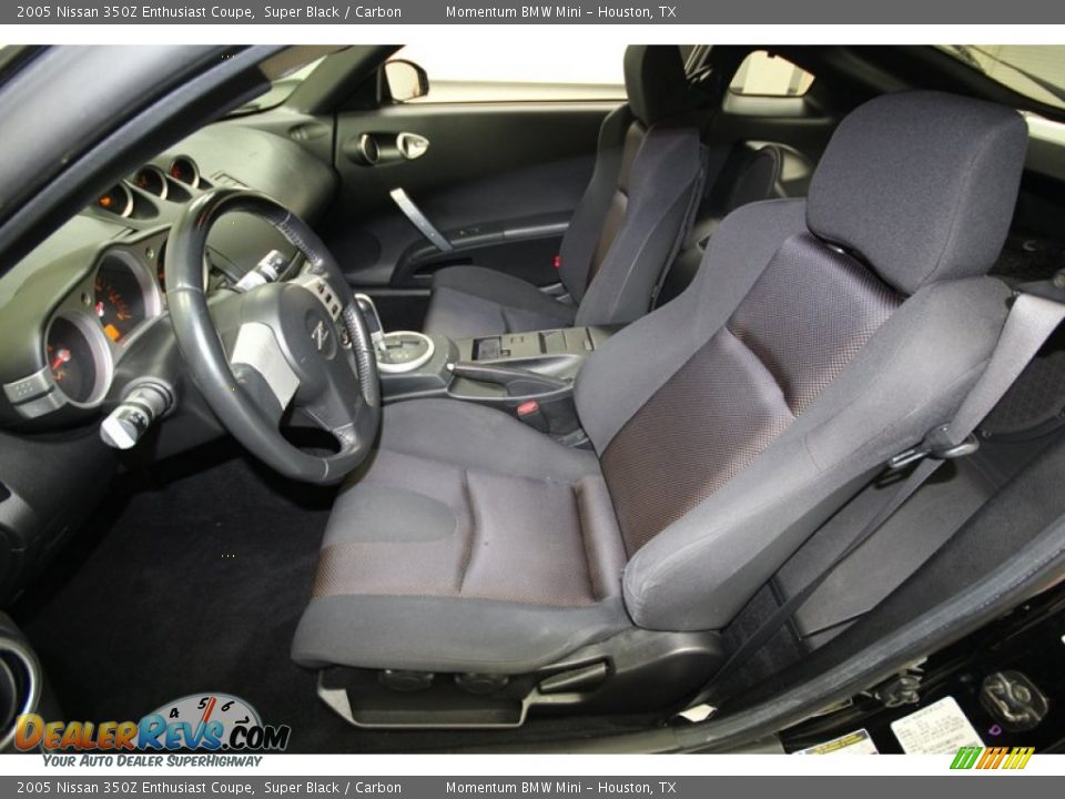 Carbon Interior - 2005 Nissan 350Z Enthusiast Coupe Photo #3