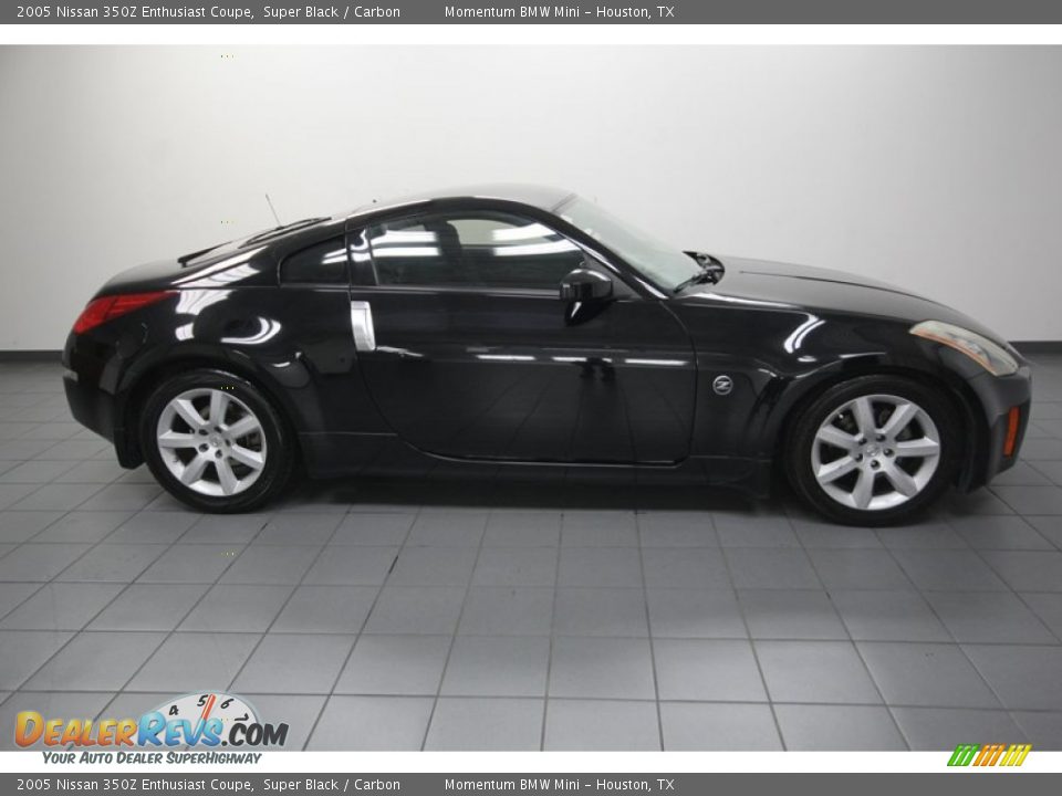 Super Black 2005 Nissan 350Z Enthusiast Coupe Photo #7