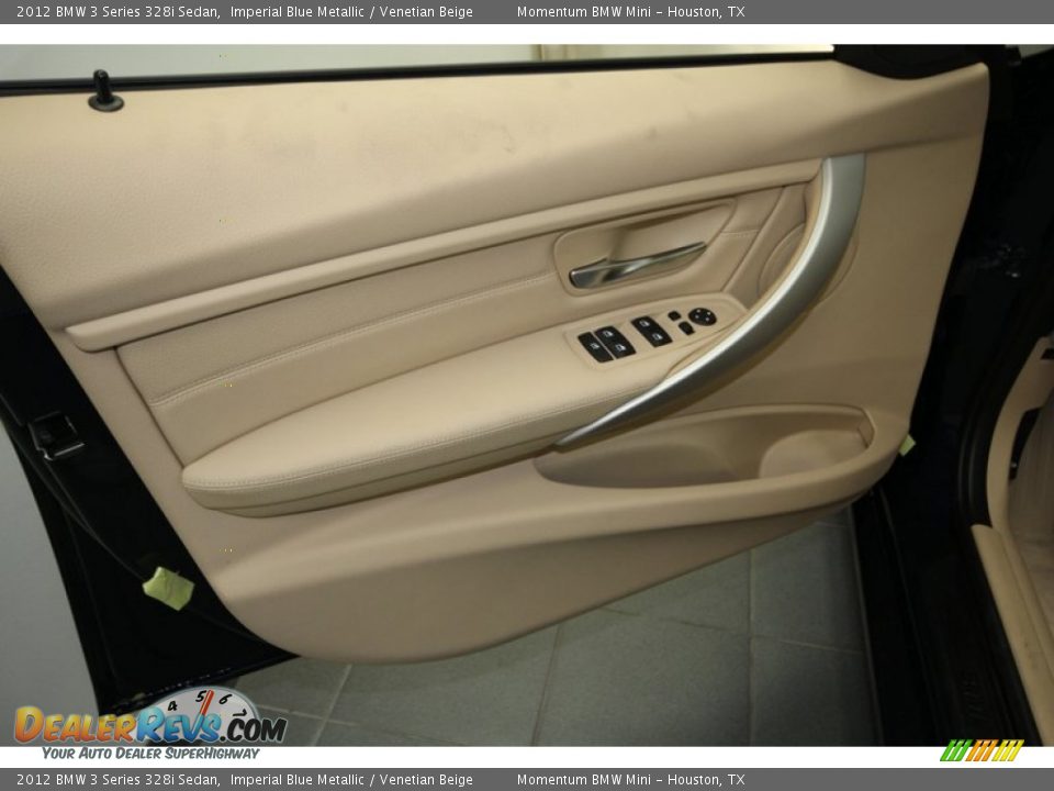 2012 BMW 3 Series 328i Sedan Imperial Blue Metallic / Venetian Beige Photo #13