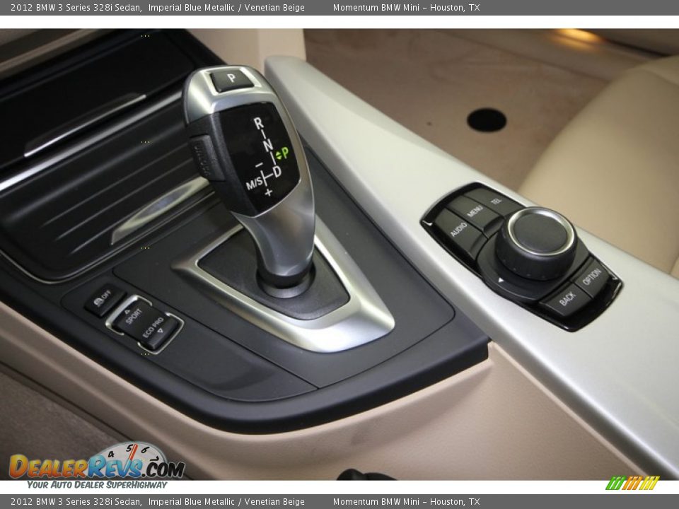 2012 BMW 3 Series 328i Sedan Imperial Blue Metallic / Venetian Beige Photo #17