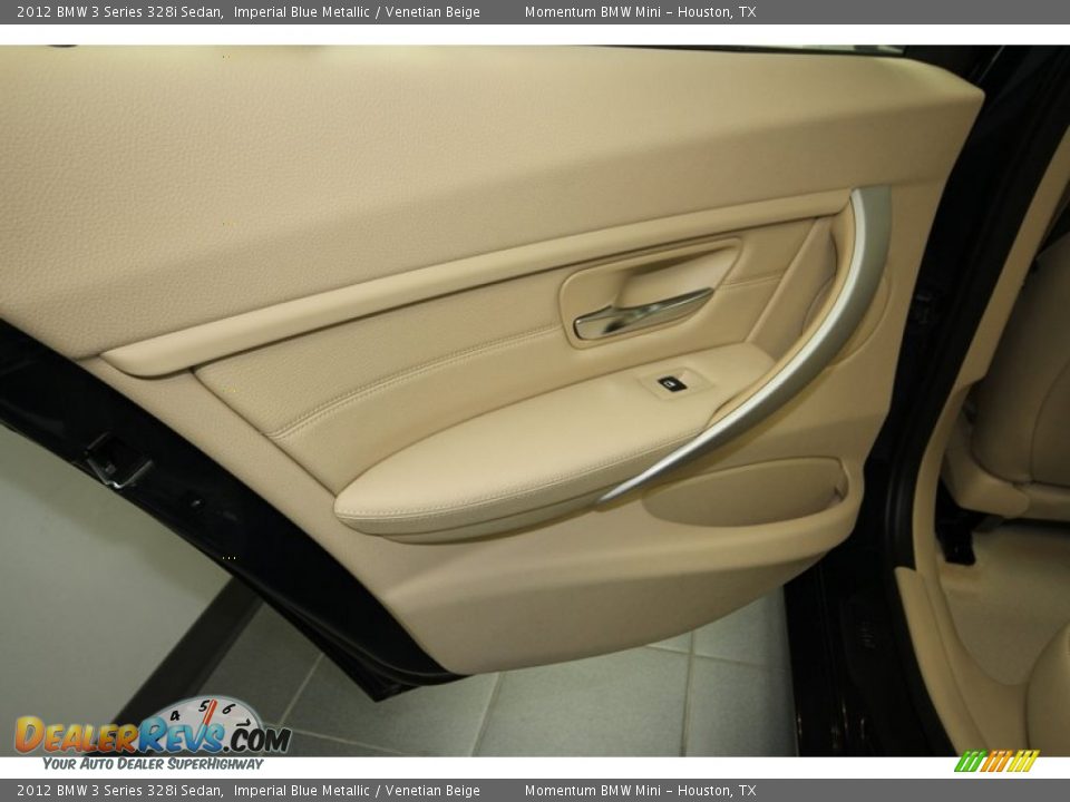 2012 BMW 3 Series 328i Sedan Imperial Blue Metallic / Venetian Beige Photo #22