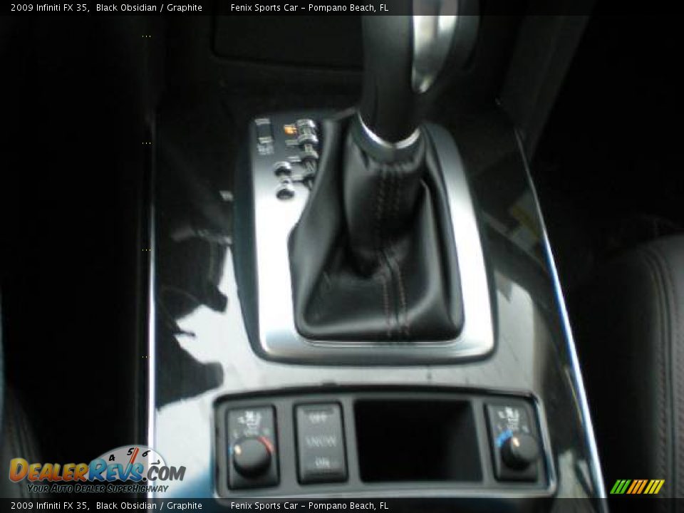 2009 Infiniti FX 35 Black Obsidian / Graphite Photo #22