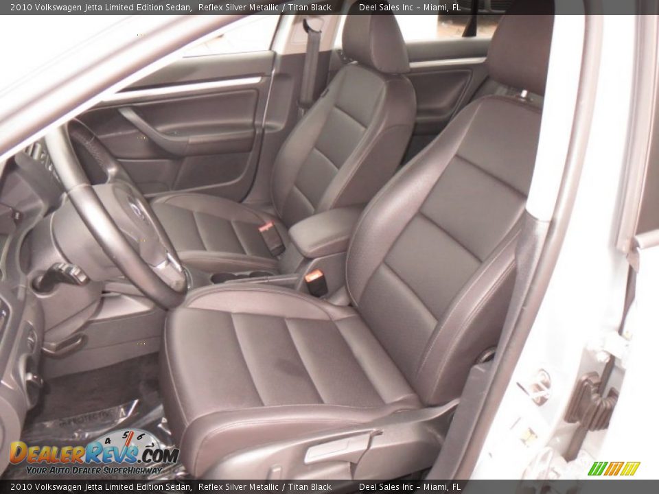 Titan Black Interior - 2010 Volkswagen Jetta Limited Edition Sedan Photo #9