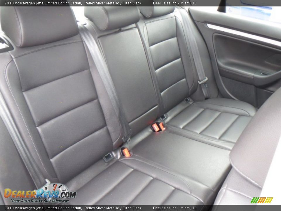 Rear Seat of 2010 Volkswagen Jetta Limited Edition Sedan Photo #11