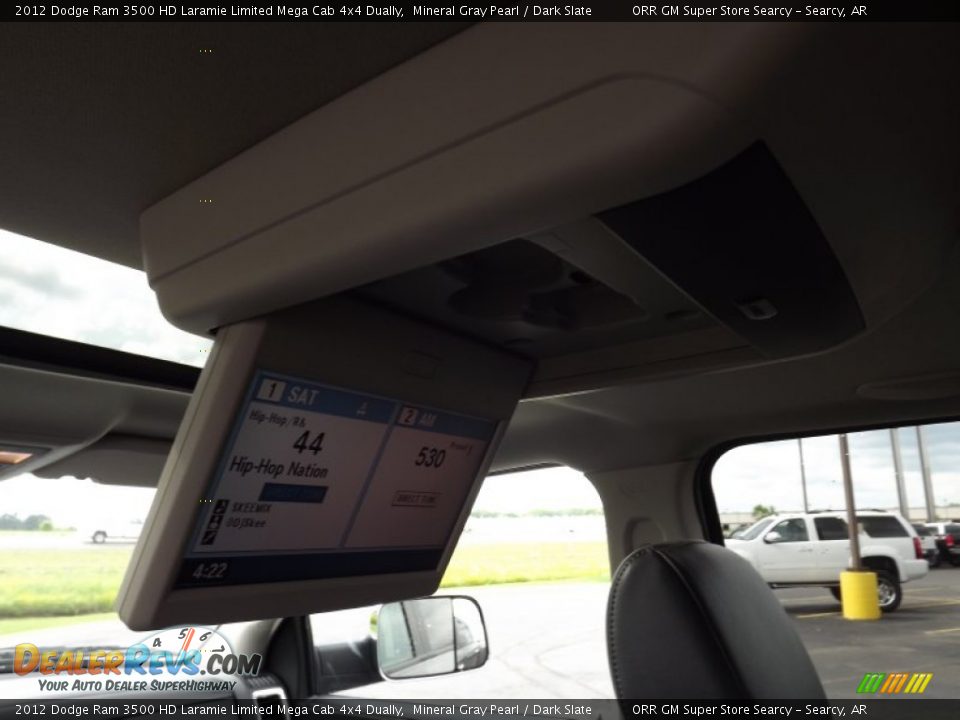 2012 Dodge Ram 3500 HD Laramie Limited Mega Cab 4x4 Dually Mineral Gray Pearl / Dark Slate Photo #25