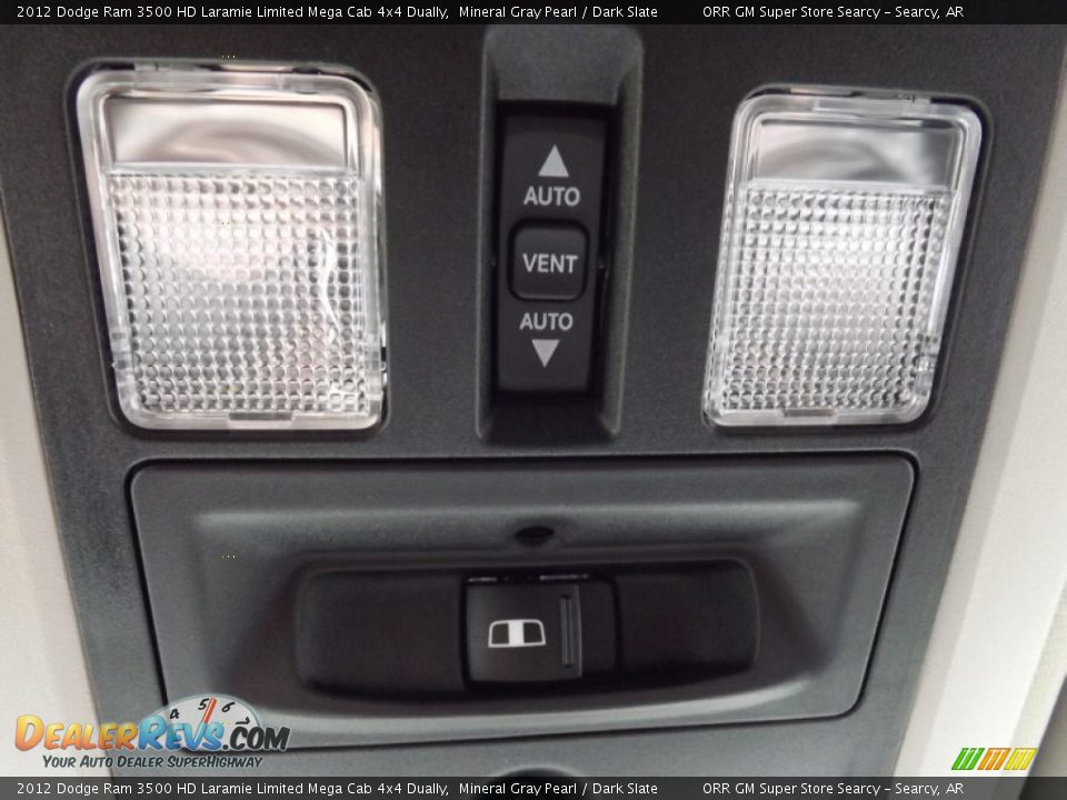 2012 Dodge Ram 3500 HD Laramie Limited Mega Cab 4x4 Dually Mineral Gray Pearl / Dark Slate Photo #31