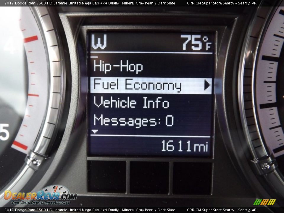 2012 Dodge Ram 3500 HD Laramie Limited Mega Cab 4x4 Dually Mineral Gray Pearl / Dark Slate Photo #34