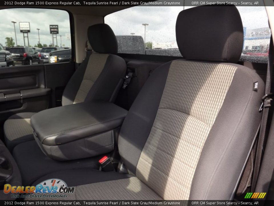2012 Dodge Ram 1500 Express Regular Cab Tequila Sunrise Pearl / Dark Slate Gray/Medium Graystone Photo #12
