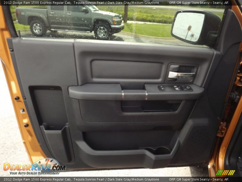 2012 Dodge Ram 1500 Express Regular Cab Tequila Sunrise Pearl / Dark Slate Gray/Medium Graystone Photo #14