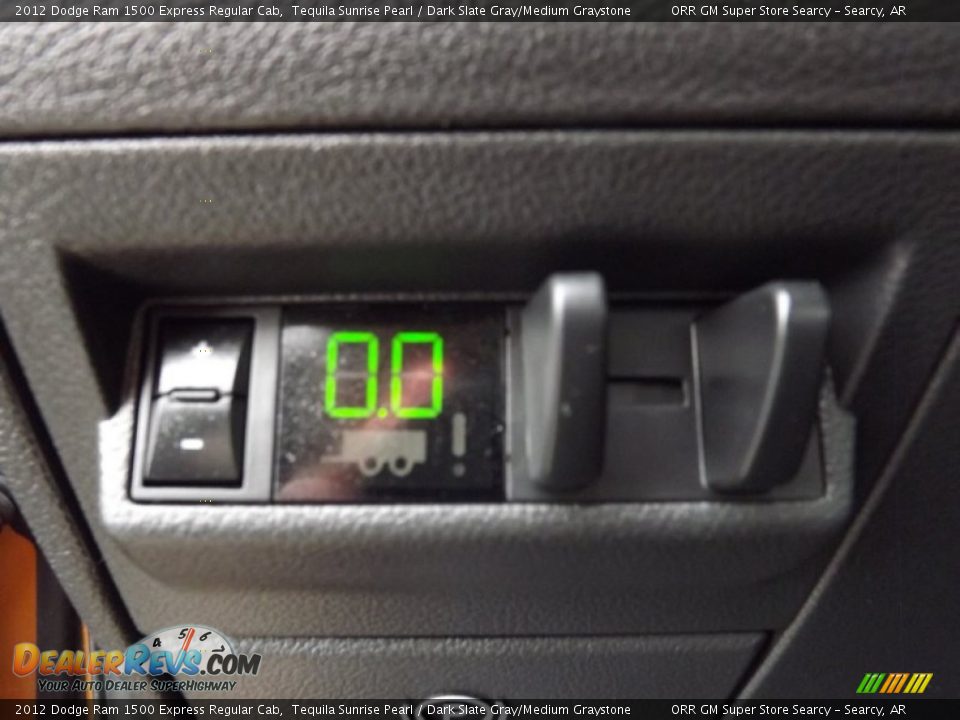 2012 Dodge Ram 1500 Express Regular Cab Tequila Sunrise Pearl / Dark Slate Gray/Medium Graystone Photo #15