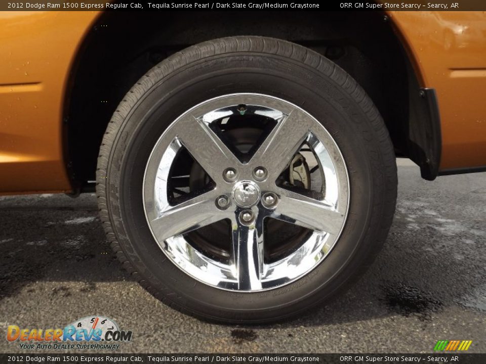 2012 Dodge Ram 1500 Express Regular Cab Tequila Sunrise Pearl / Dark Slate Gray/Medium Graystone Photo #20