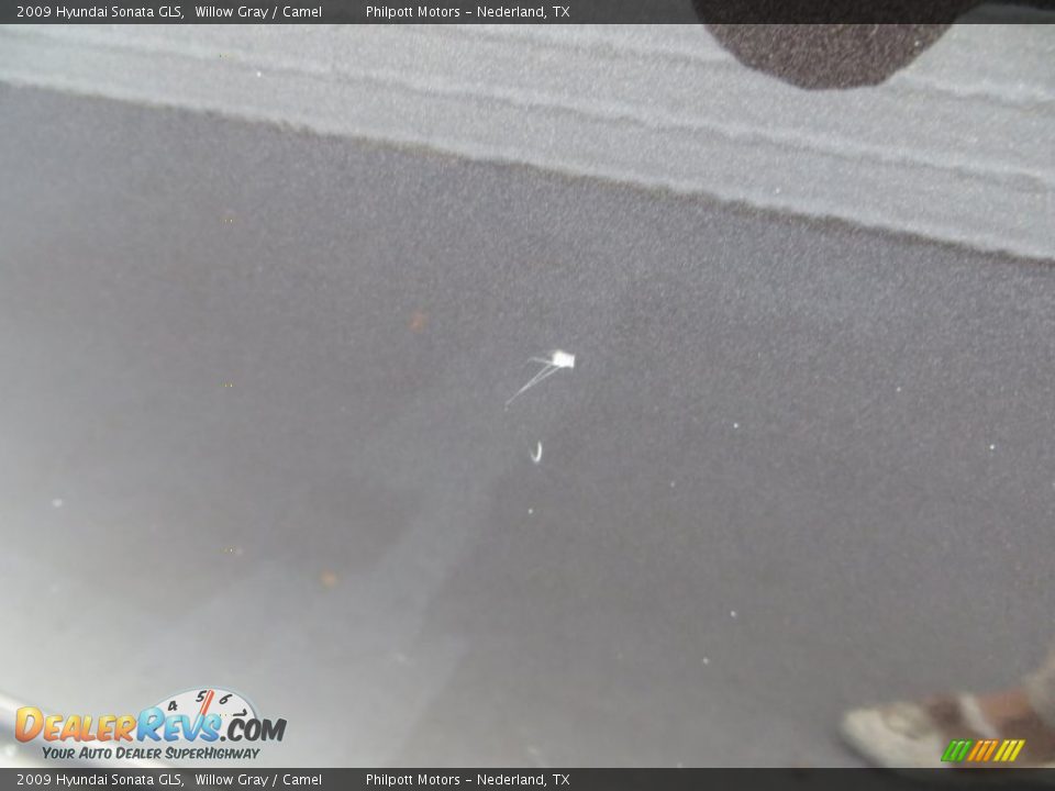 2009 Hyundai Sonata GLS Willow Gray / Camel Photo #16