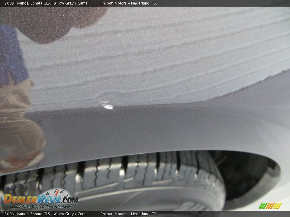 2009 Hyundai Sonata GLS Willow Gray / Camel Photo #17