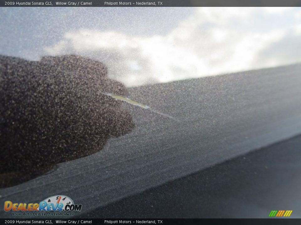 2009 Hyundai Sonata GLS Willow Gray / Camel Photo #18