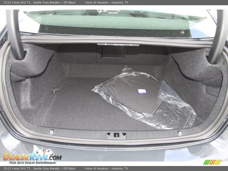 2013 Volvo S60 T5 Saville Grey Metallic / Off Black Photo #16