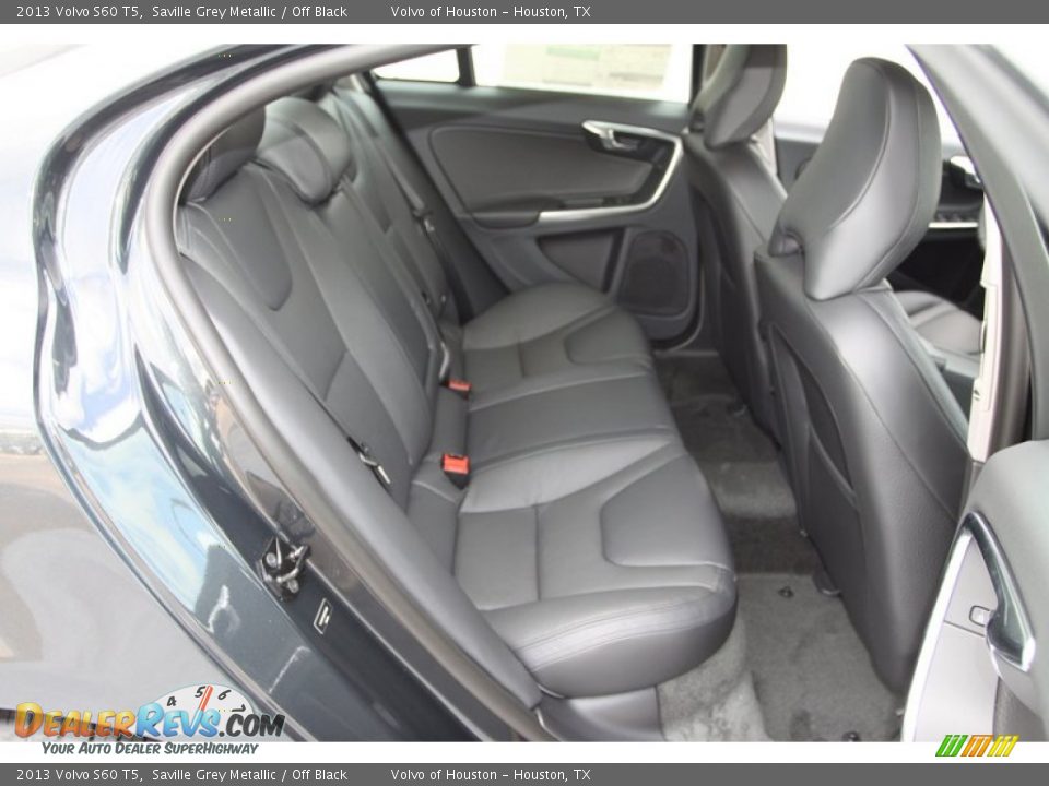 2013 Volvo S60 T5 Saville Grey Metallic / Off Black Photo #18