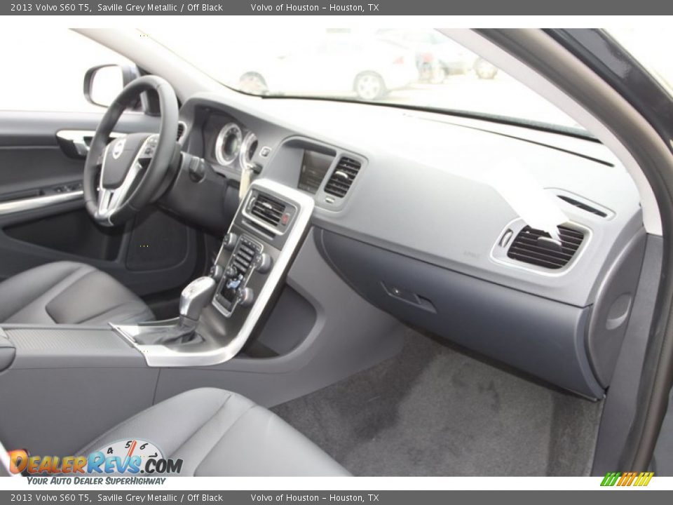 2013 Volvo S60 T5 Saville Grey Metallic / Off Black Photo #19