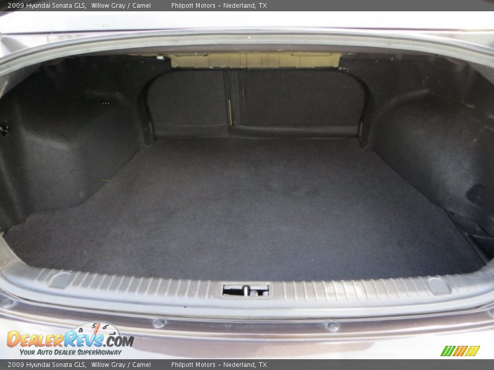 2009 Hyundai Sonata GLS Willow Gray / Camel Photo #29