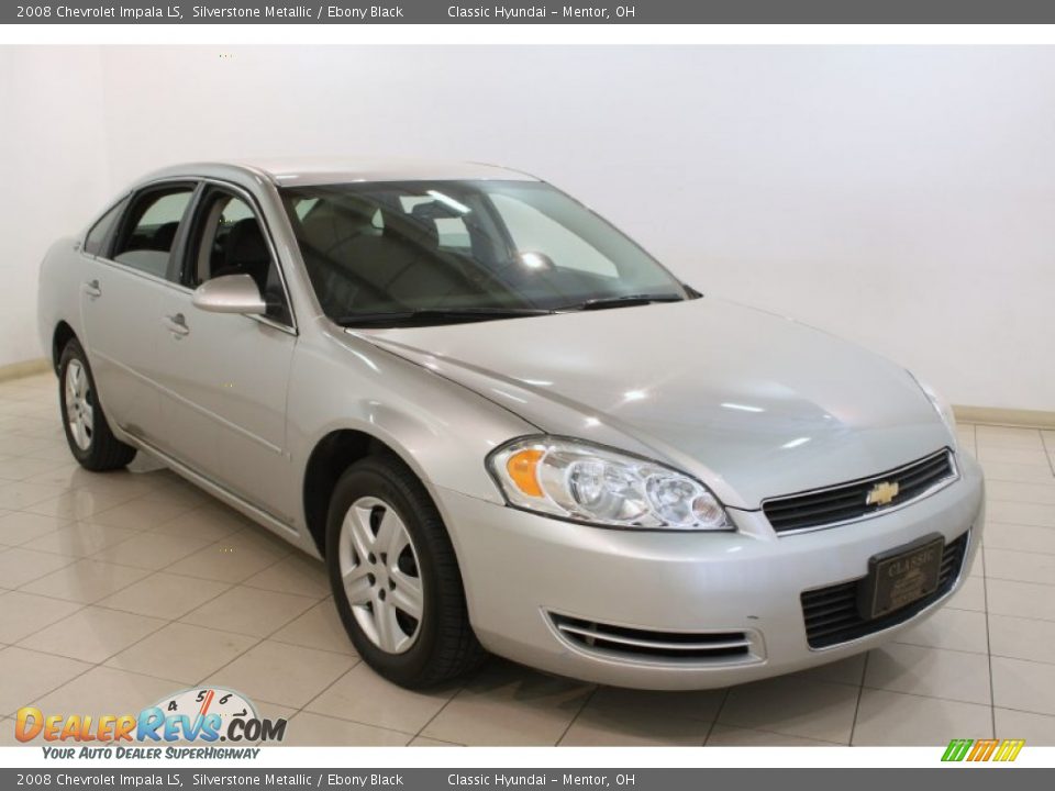 2008 Chevrolet Impala LS Silverstone Metallic / Ebony Black Photo #1