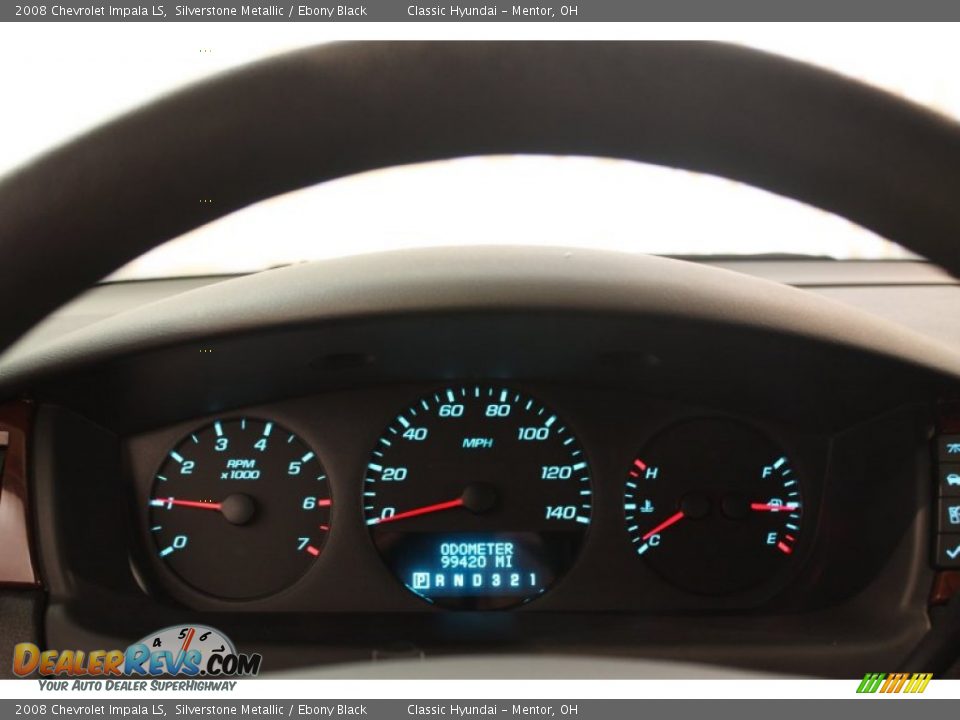 2008 Chevrolet Impala LS Gauges Photo #7