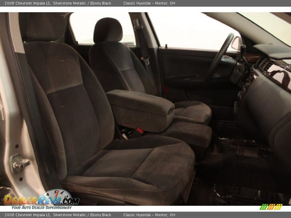 2008 Chevrolet Impala LS Silverstone Metallic / Ebony Black Photo #9