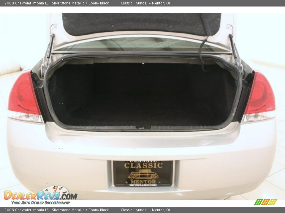 2008 Chevrolet Impala LS Silverstone Metallic / Ebony Black Photo #12