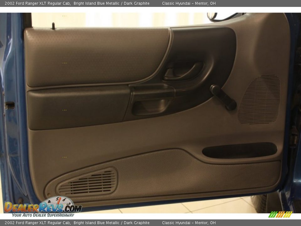2002 Ford Ranger XLT Regular Cab Bright Island Blue Metallic / Dark Graphite Photo #4
