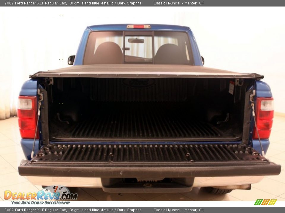 2002 Ford Ranger XLT Regular Cab Bright Island Blue Metallic / Dark Graphite Photo #11