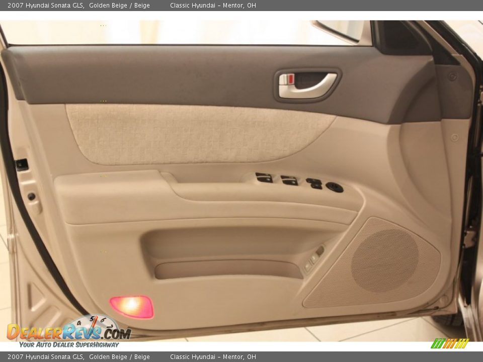 Door Panel of 2007 Hyundai Sonata GLS Photo #4