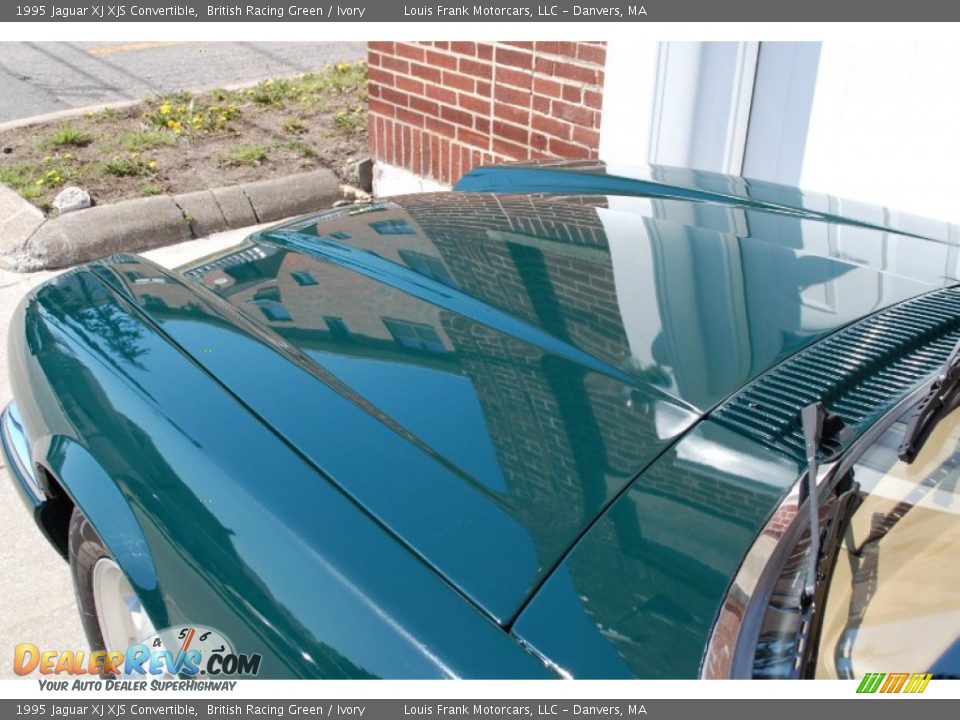 1995 Jaguar XJ XJS Convertible British Racing Green / Ivory Photo #10
