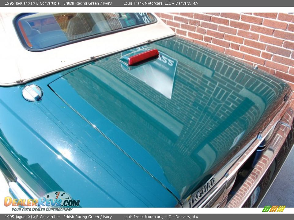 1995 Jaguar XJ XJS Convertible British Racing Green / Ivory Photo #12