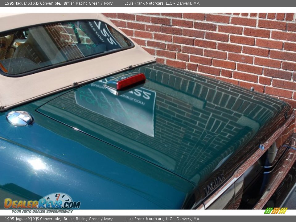 1995 Jaguar XJ XJS Convertible British Racing Green / Ivory Photo #13
