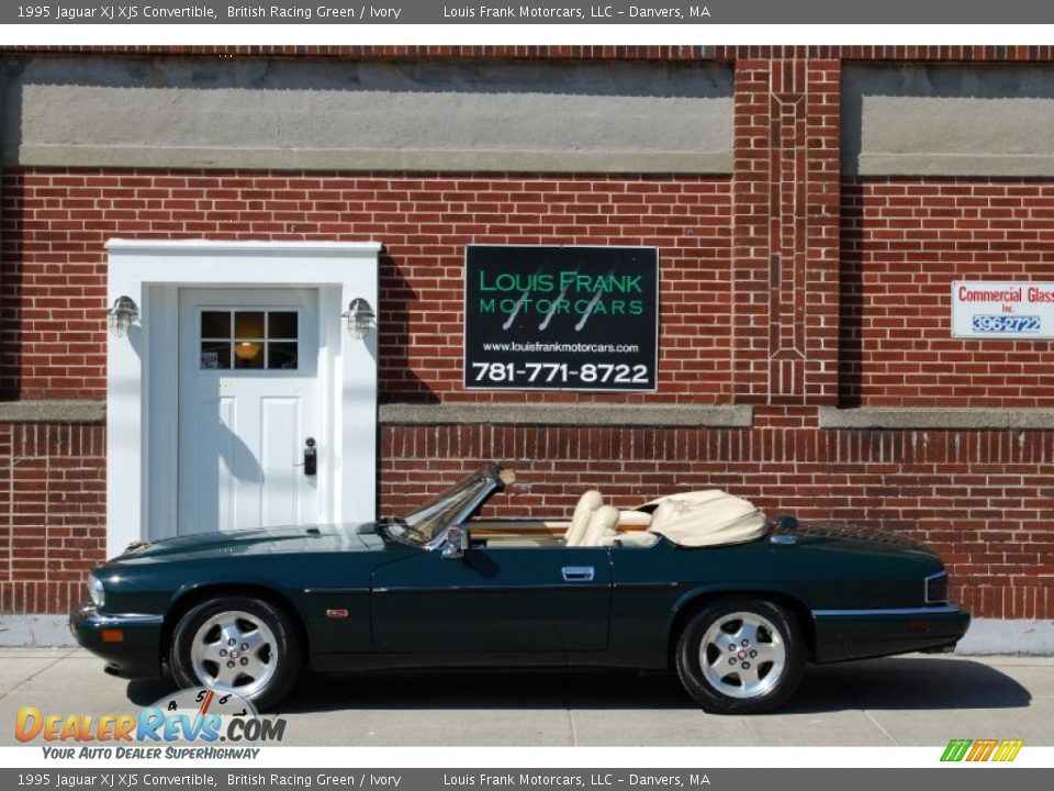 1995 Jaguar XJ XJS Convertible British Racing Green / Ivory Photo #18