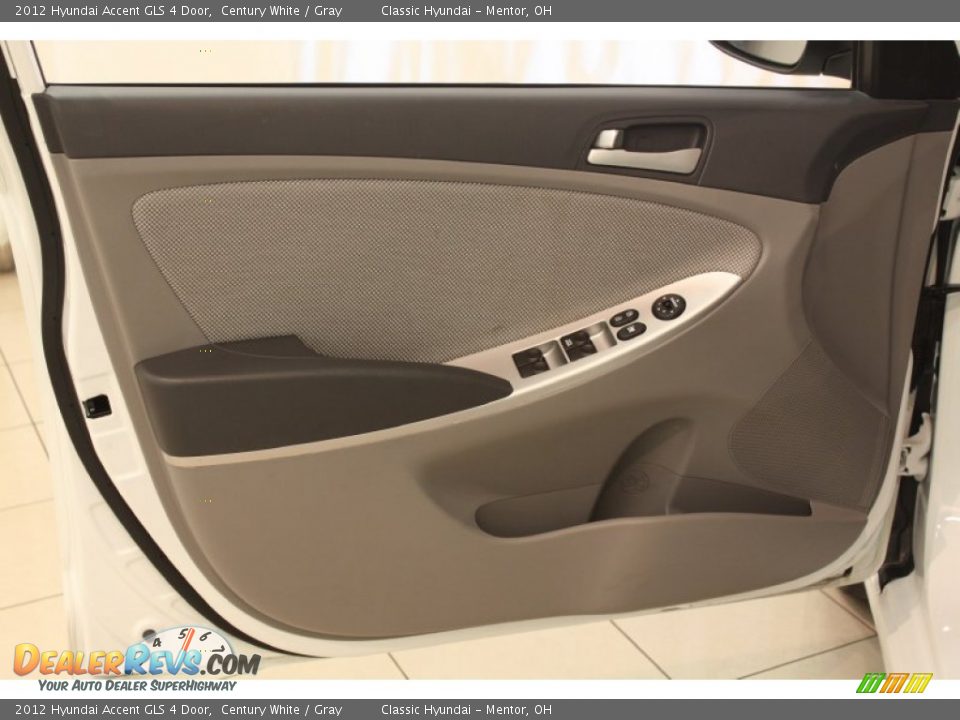 Door Panel of 2012 Hyundai Accent GLS 4 Door Photo #4