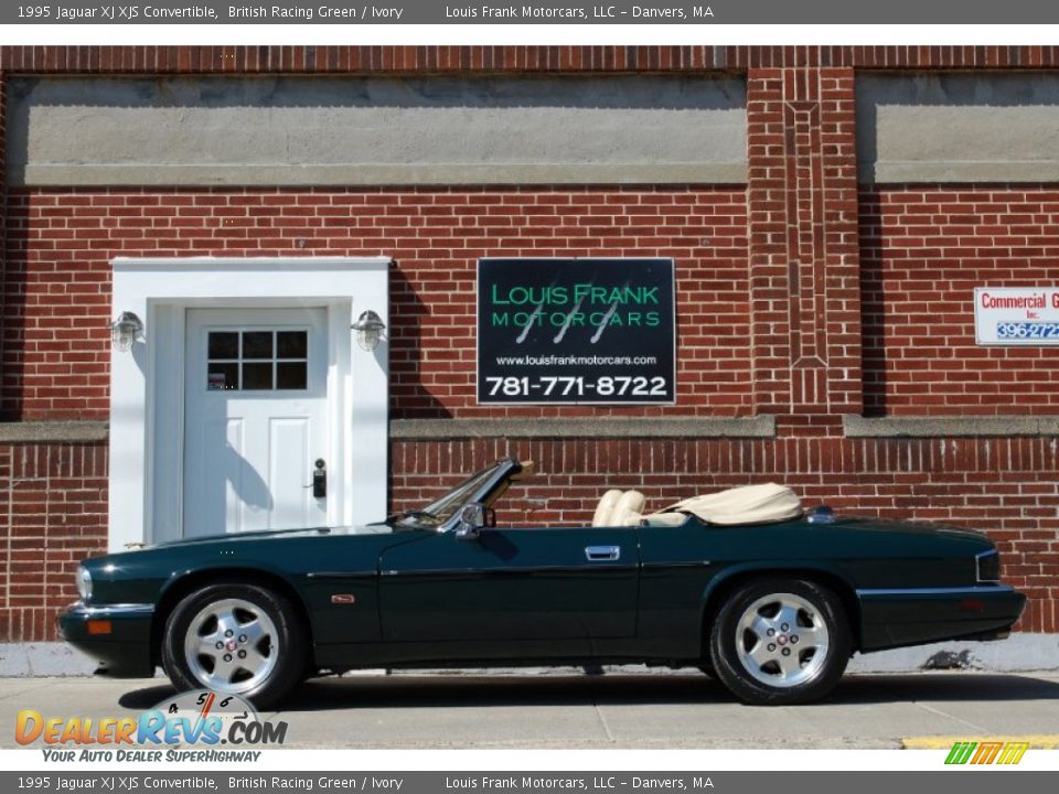 1995 Jaguar XJ XJS Convertible British Racing Green / Ivory Photo #22