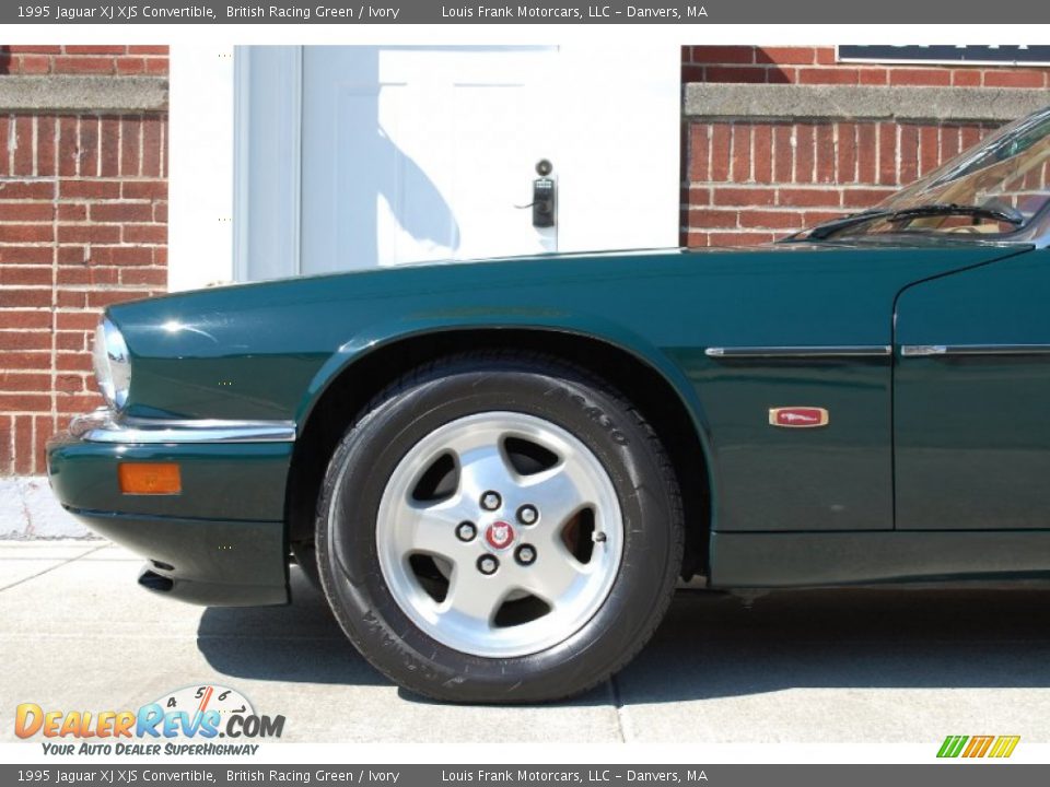 1995 Jaguar XJ XJS Convertible British Racing Green / Ivory Photo #24